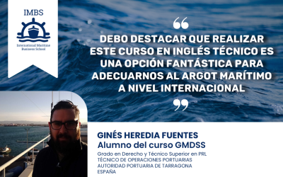 Nuestros alumnos opinan: Ginés Heredia Fuentes