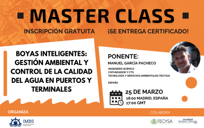 IMBS Master Class Internacional: Boyas inteligentes – Gestión ambiental y control de la calidad del agua en puertos y terminales