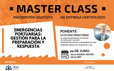 IMBS Master Class Internacional: Emergencias portuarias – Gestión para la preparación y respuesta