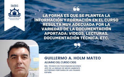 Nuestros alumnos opinan: Guillermo A. HOLM MATEO